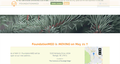 Desktop Screenshot of foundationmed.com